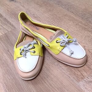 Sperry top sider boat shoes flats loafers women's leather unworn
